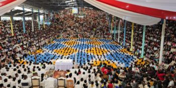 Krst 243 otrok v nedeljo Jezusovega krsta